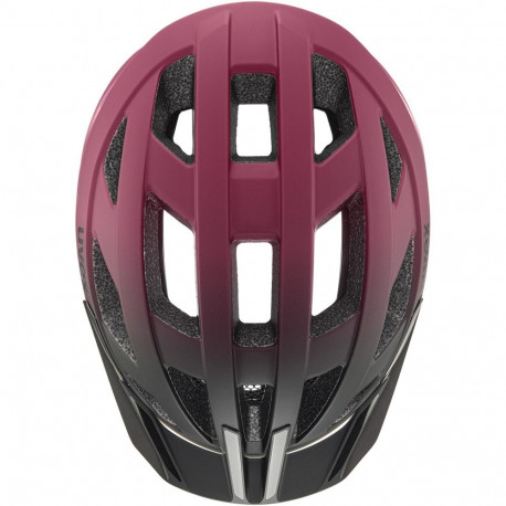 Bicycle Helmet - Uvex I-vo 2 MIPS 56–60 cm, Cranberry/Black Matt