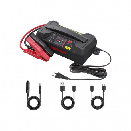 Jump Starter - Lokithor JTC4250 4250A Peak Current, 89.6Wh Capacity, Bluetooth Black
