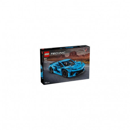 Constructor - Lego 42217 Technic Chevrolet Corvette Stingray 732 Pieces Blue