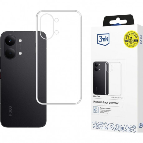 Mobiili tagakaas 3MK Poco X8 Pro Max, läbipaistev