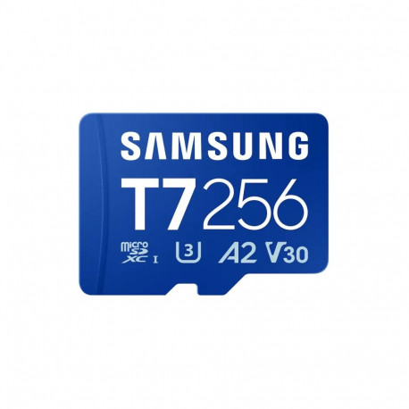 Mälukaart Samsung 256GB T7 microSDXC 170MB/s Read, U3, V30, A2
