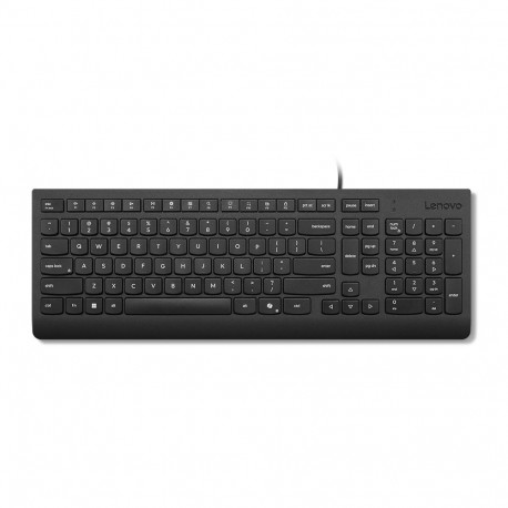 Klaviatuur LENOVO Essential Wired Keyboard US English w/copilot button