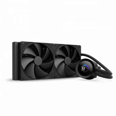 KRAKEN PLUS vesijahutus 280 LCD, must