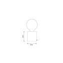 TABLE LIGHT LOCK E27 BLACK