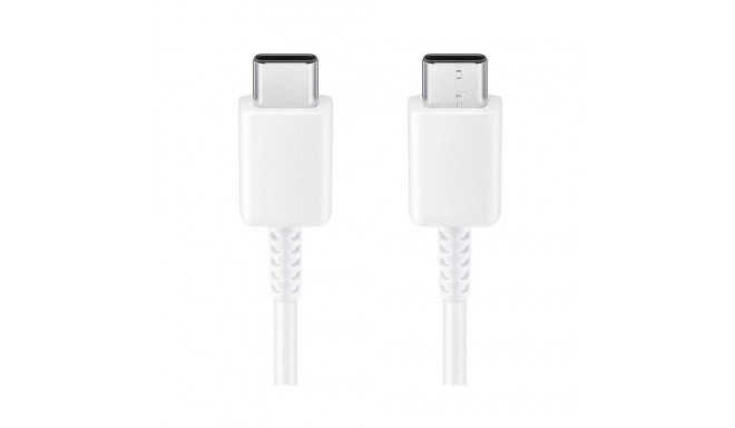 C TO C CABLE MAX. 3A. USB 2.0 WHITE