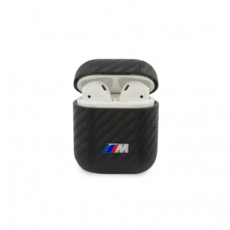 BMW PU Carbon M Collection Case for AirPods 1/2 Cover - Black