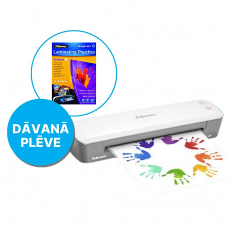 Fellowes laminaator Ion A4 + kingitus ImageLast A4 80micron 100-pack, valge/hall