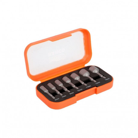 Hex Head Magnetic Power Nut Driver Socket Set, 1/4 – 7 pcs