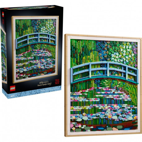 Kunstiteos 31220 Claude Monet sild vesiroosidega tiigil