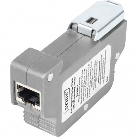 PoE Überspannungsschutz (RJ-45) (grau)