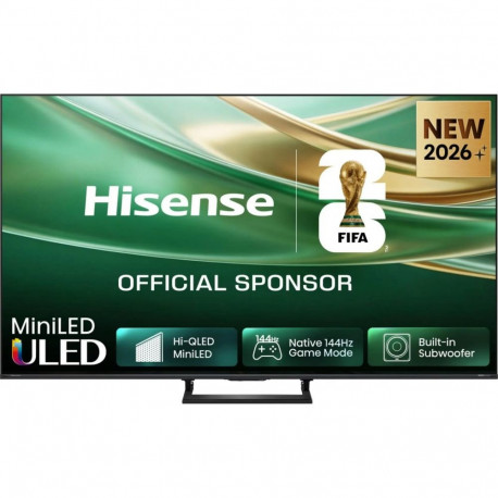Hisense ULED 65E8S MiniLED (164 cm (65 inches), black/dark gray, UltraHD/4K, triple tuner, subwoofer