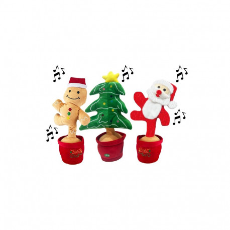 Koala Games G2585 Christmas Danging, Singins  & Lighting Plushes 36 cm