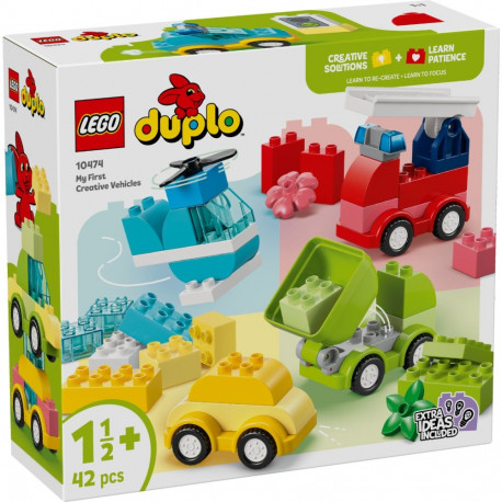 LEGO® DUPLO® minu esimesed loomingulised sõidukid 10474