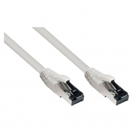 "Good Connections Cat.8.1 Patchkabel S/FTP HF grau 0,5m"