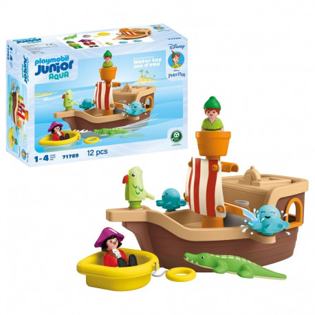 "71769 Junior & Disney: Peter Pans Piratenschiff mit Wasserspritzspa"