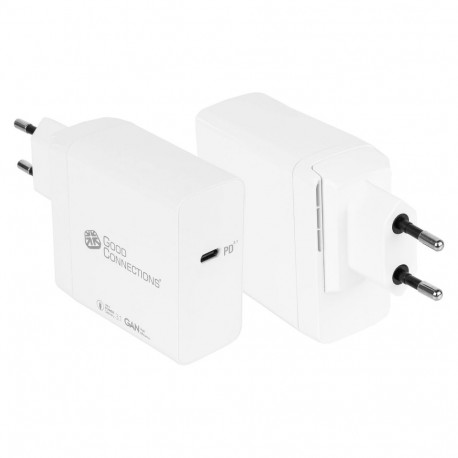 "GoodConnections Charger 140W USB-C QC5.0 incl. 1,2m USB-C Cable Weiß"