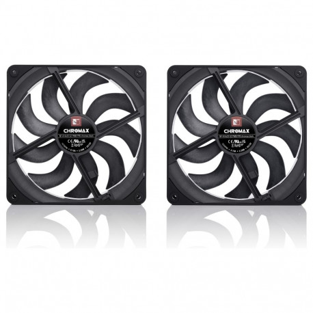 "140mm Noctua NF-A14x25 G2 PWM Sx2-PP chromax.black"