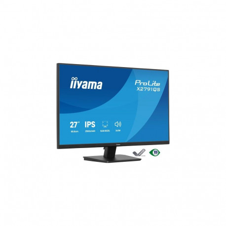 iiyama ProLite X2791QS-B1 computer monitor 68.6 cm (27") 2560 x 1440 pixels Quad HD LED Black
