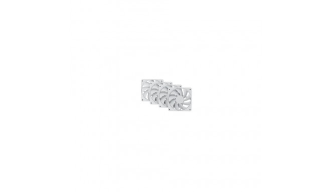 HYTE FAN- -FA12-WW-4 computer cooling system Computer case 12 cm White 4 pc(s)