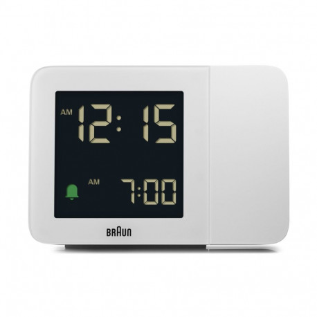 Braun 67161 alarm clock Digital alarm clock White