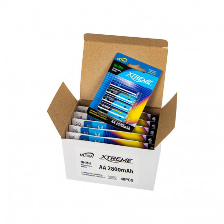 Xtreme laetavad R6 Ni-MH akud 2800mAh 82-721# 12-pakendis
