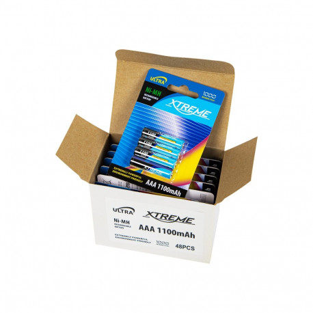 Xtreme aku 82-720# R3 Ni-MH AAA 1100mAh 12 blistrit