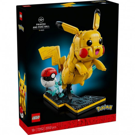 LEGO Pokemon 72152 Pikachu and Poké Ball