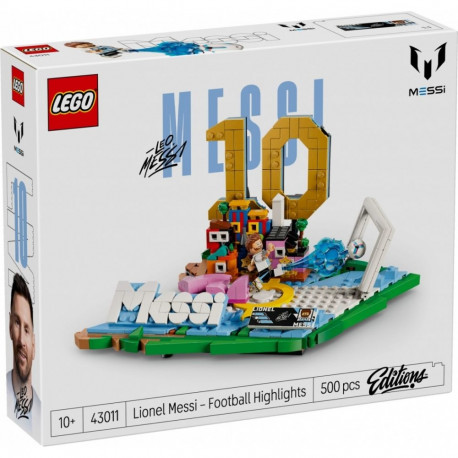 LEGO väljaanne 43011 Lionel Messi jalgpalli tipphetked