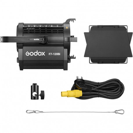 Godox F7 120Bi K2 Bi color LED Fresnel Light ( Stand Mount )