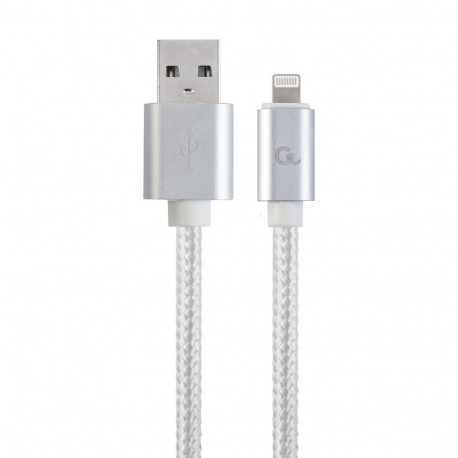 CABLE LIGHTNING TO USB2 1.8M/CCB-MUSB2B-AMLM-6-S GEMBIRD