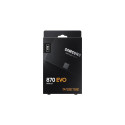 SSD|SAMSUNG|870 EVO|1TB|SATA|SATA 3.0|MLC|Write speed 530 MBytes/sec|Read speed 560 MBytes/sec|2,5"|