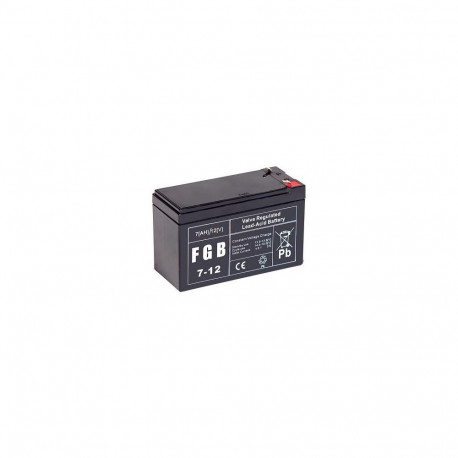 BATTERY 12V 7AH VRLA/FGB7-12 EMU
