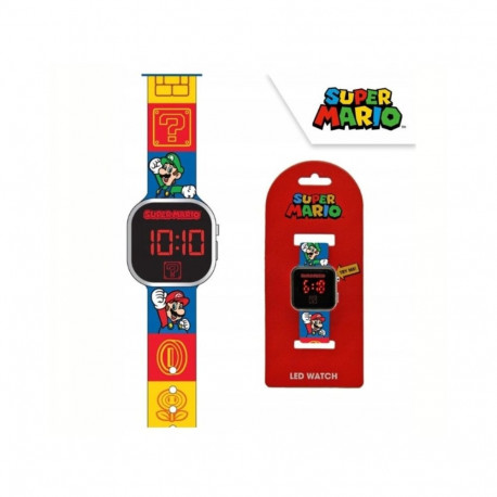 Zegarek led super mario