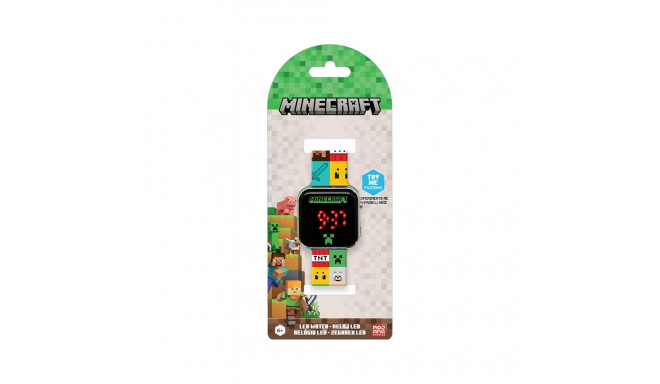 Minecraft LED käekell kalendriga