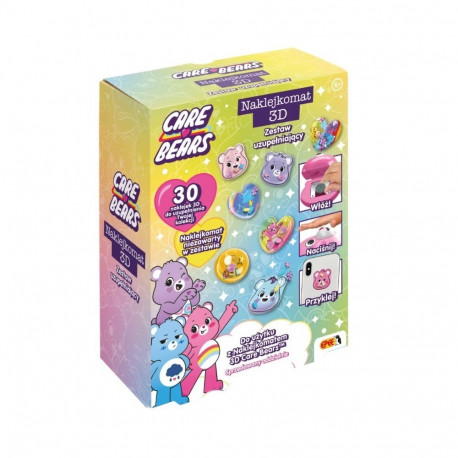 Care Bears täitekomplekt 3D kleepsumasinale