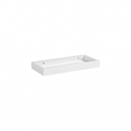 Shelf+ LOGGIA 400x150x40 mm valge riiul