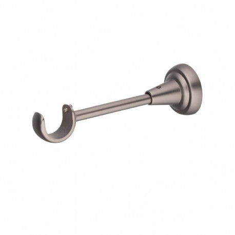 CURTAIN ROD BRACKET SINGLE D25 MAT CHRO
