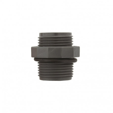 PVC NIPPLE W/OR 1IN MX1IN M