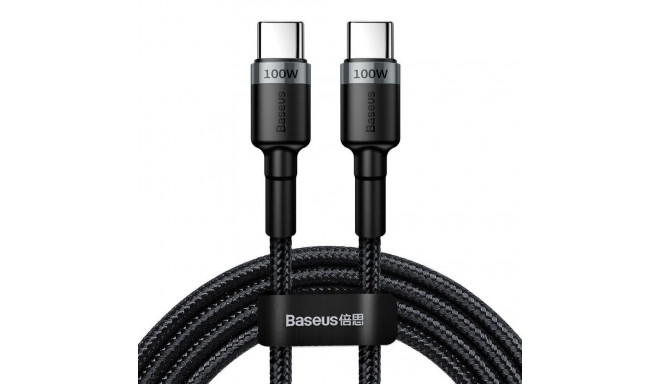 BASEUS PD2.0 100W TYPE-C kaabel 2m must