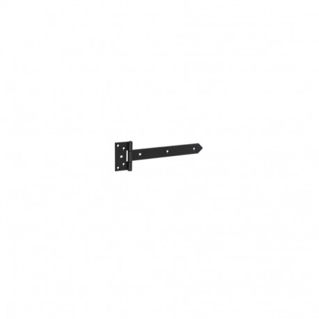 GATE HINGE ZB 250 250X45X90X3.0 BLACK