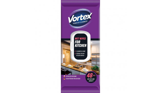 WET VIPES VORTEXFOR köögi jaoks 48 tk