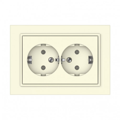SOCKET TWO PLACESRP16-021 QR1000 liivakarva