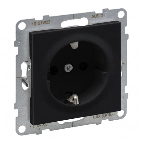 SOCKET AUTO TERMINALS SHUTTERED BLACK