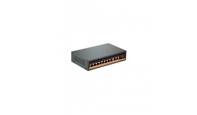 PoE switch 8ch 100Mbps +2G uplink
