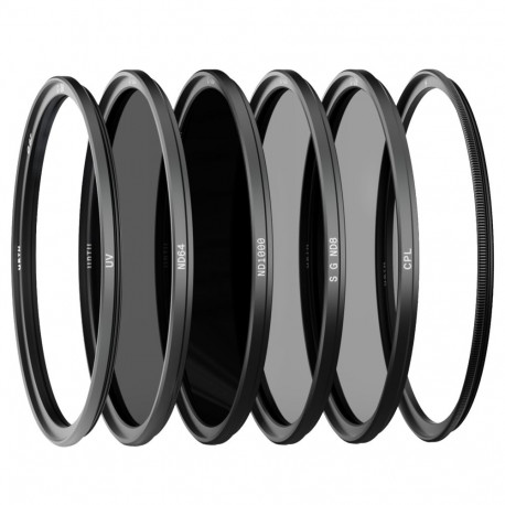 Urth 58mm Magnetic Landscape Filter Kit Plus+ (UV, CPL, SGND8, ND64, ND1000)