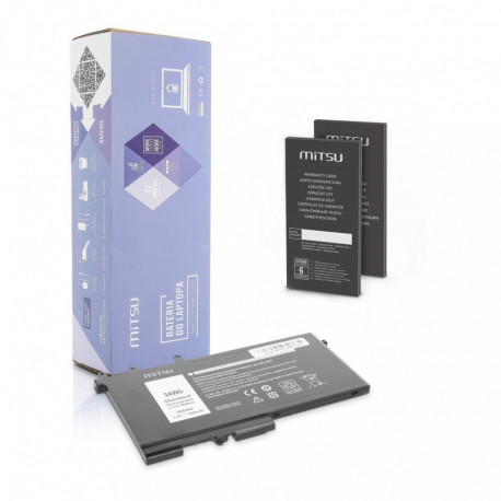 Dell aku Latitude E5280, E5580 3000mAh (34Wh) 11.4Volt