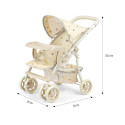Doll stroller Kate NATURE