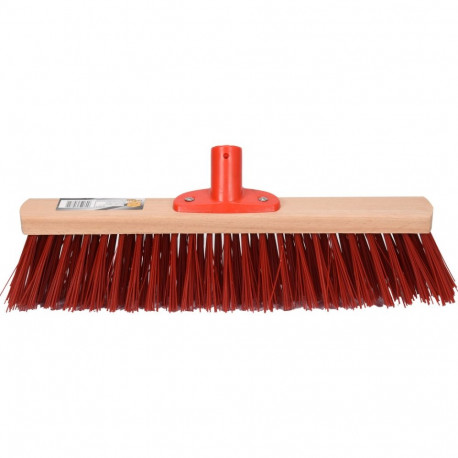 Toya GRD 35872 PVC street broom L-400, 400mm, wooden body, PVC bristles, no handle