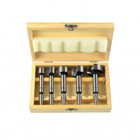 Wood forstner drill bit set (5pcs.) Gecko