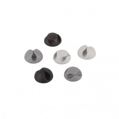 kleebitav kaablikinnitus 19mm 6tk